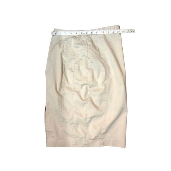 Express Design Studios tan straight pencil skirt - Picture 4 of 10